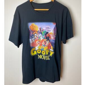 A Goofy Movie Movie Disney Promo Tee - L - 90s_vintagelife Modern Screenprint